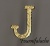 Lettre J: Parisienne (grande)